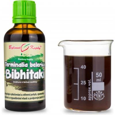 Bylinné kapky Terminalia belerica Bibhitaki Vibhítakí bylinné kapky tinktura 50 ml