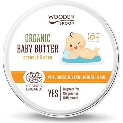 Wooden Spoon Detské telové maslo 100 ml