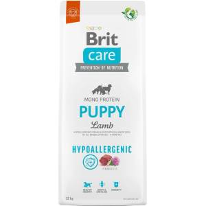 Brit BRIT Care Hypoallergenic Puppy Lamb Храна за кучета, суха, хипоалергенна, за малки на възраст, с агнешко, 12 kg