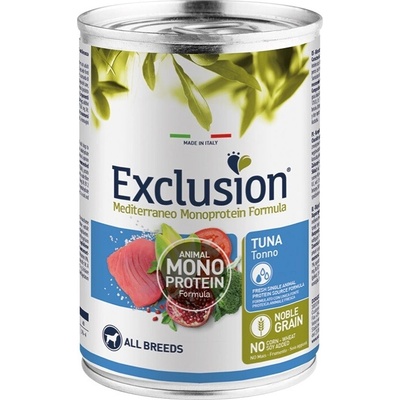 Exclusion Mediterraneo Monoprotein Formula All Breeds tuniak 400 g