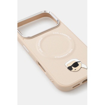 KARL LAGERFELD Кейс за телефон Karl Lagerfeld iPhone 17 Pro (KLHMP17LPSMLRKLE)