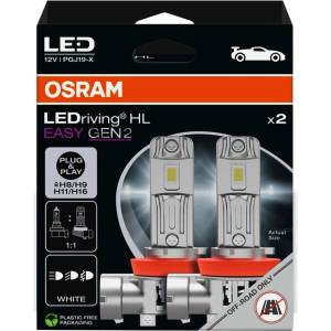 OSRAM LEDriving HL EASY GEN 2 2HB H11/H16/H8/H9 8.2W 6500K