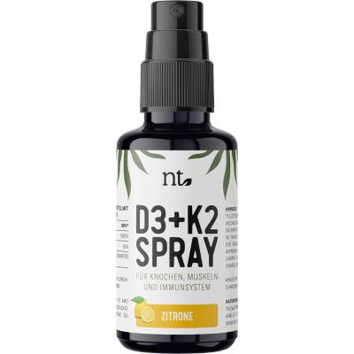 Naturtheke GmbH Vitamin D3 + K2 Spray - Лимон