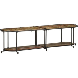 vidaXL ТВ шкаф 160x42x40 cm Масивна дървесина Възстановена (4013493)
