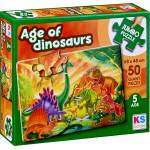 KS Games Пъзел KS Games от 50 XXL части - Ерата на динозаврите (JP31012) - baby