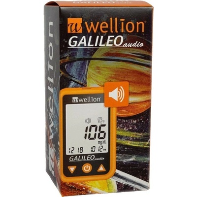 Wellion GALILEO audio glukometr oranžový – Zboží Mobilmania