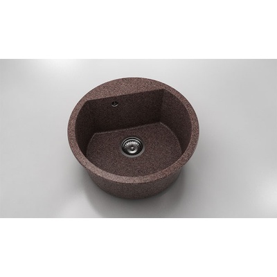 FAT Кръгла мивка Vanguard 223, Granicite, 380 Butterfly, с включен сифон