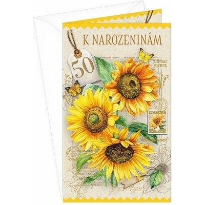 ARGUS Přání k 50.narozeninám 15-6575c50