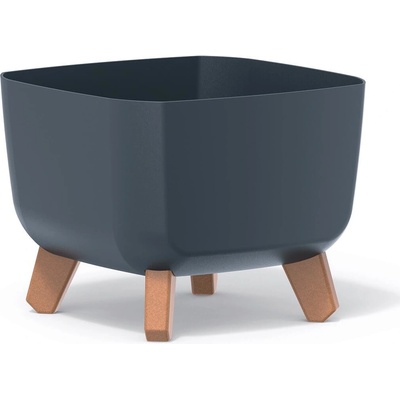 Prosperplast GRACIA SQUARE Květináč 39 cm antracit