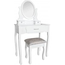 Shabby Chic PHO0052 so zrkadlom a stoličkou biely