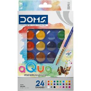 DOMS N80553 Комплект акварелни бои Смес 23 ml 24 бр (N80553)
