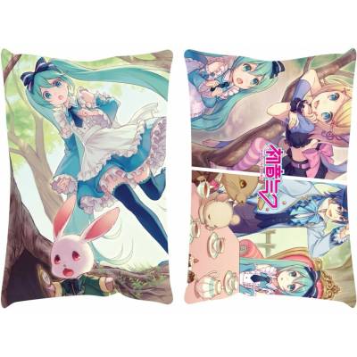 Polštář - Hatsune Miku: Miku in Wonderland 35 x 50 cm, POPB-PBMC01