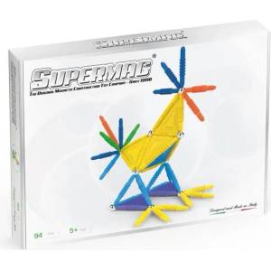 Supermag магнитен строителен комплект Life&nature 100бр (0420)