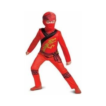 LEGO Маскировъчен костюм за деца Lego Ninjago Kai Fancy 2 Части Размер Размер - 7-8 Години