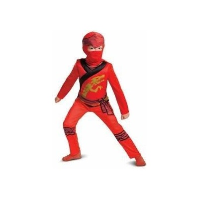 LEGO Маскировъчен костюм за деца Lego Ninjago Kai Fancy 2 Части Размер Размер - 7-8 Години