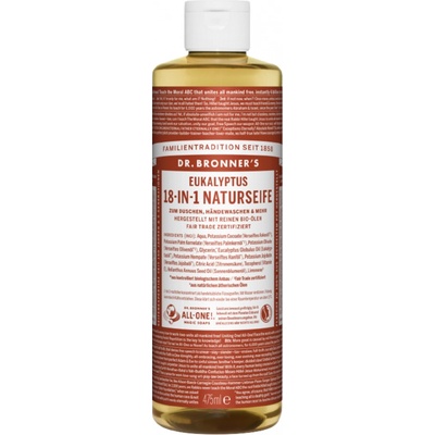 Dr. Bronner's prírodné mydlo eukalyptové 475 ml
