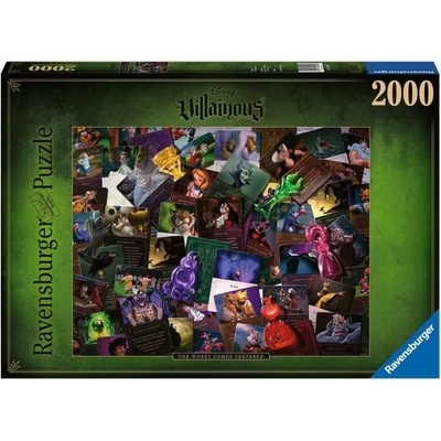 Ravensburger Пъзел Ravensburger от 2000 части - Злодеите на Дисни (16506)