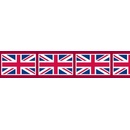 Red Dingo Vodítko Union jack flag