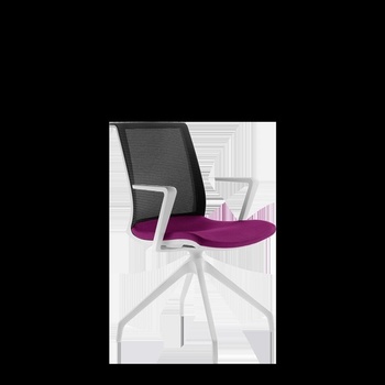 LD SEATING Židle LYRA NET 213-F90 WH