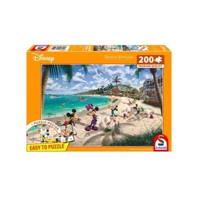 Schmidt Spiele Thomas Kinkade Studios: Disney - Mickey & Minnie in Florida (200 Pieces)