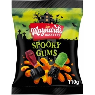 Maynards Bassetts žvýkací bonbony s ovocnými příchutěmi s halloweenským motivem 110 g