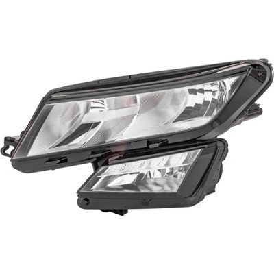 HELLA přední světlo H7+H7 (el. ovládané + motorek), HELL 1EF 012 669-091