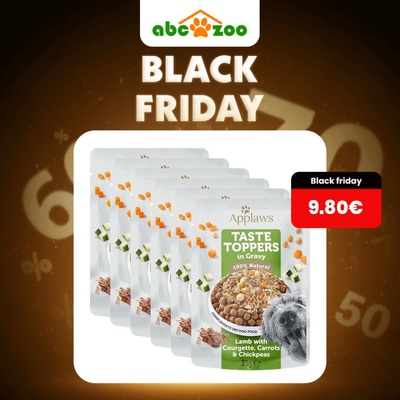 Applaws Dog Taste Toppers in Gravy jahňa cuketa mrkva a cícer 6 x 85 g