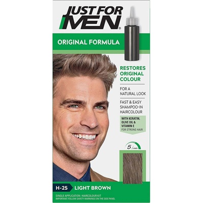 Just For Men odsiwiacz šampon na vlasy světle hnědý H-25