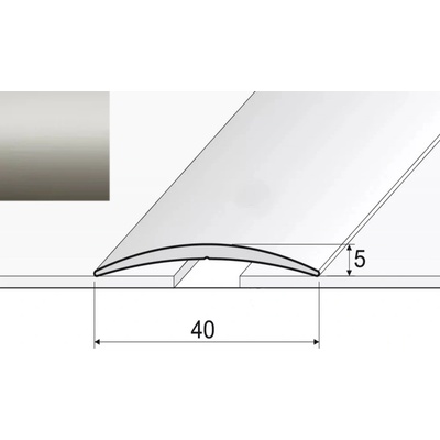 Effector A13 Prechodový profil INOX 0,93 m