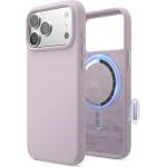 elago Силиконов (TPU) калъф с MagSafe за iPhone 17 Pro Max - Elago Magnetic Soft Silicone Case (светлолилав) (ES17MSSC69PRO-SPU)