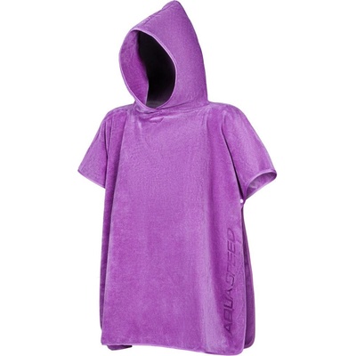 AQUA SPEED Poncho Towel 145 Violet 70 x 120 cm