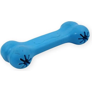 PET NOVA Tpr Гумена костичка за куче, синя - 11см