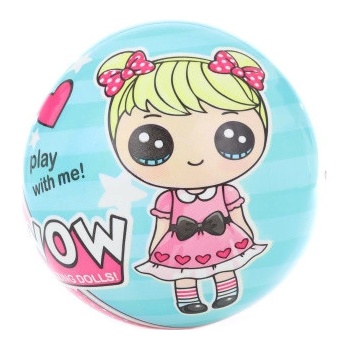 Mikro Trading Míč 23cm panenka WOW amazing dolls