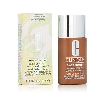 Clinique Even Better rozjasňujúci tekutý make-up SPF15 WN 114 Golden 30 ml