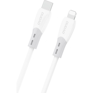 Dudao Кабел за зареждане Dudao L25SX USB-C / Lightning 30W - Бял / 2m KP41475