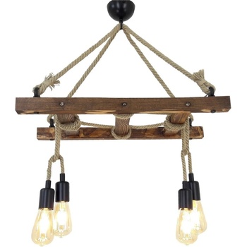 Opviq Кафяво висящо осветително тяло Halat - Opviq lights (806ALD1492)