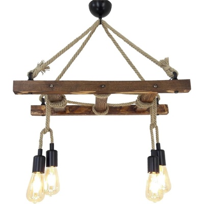 Opviq Кафяво висящо осветително тяло Halat - Opviq lights (806ALD1492)