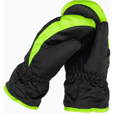 Reusch Детски ски ръкавици Reusch Ben Mitten black/neon green