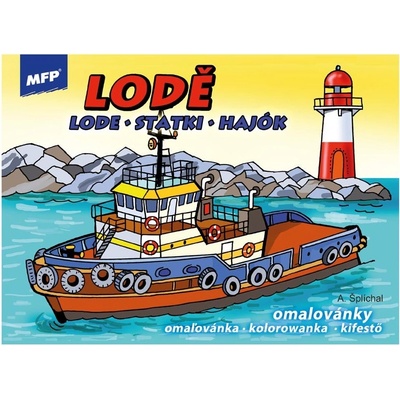 Omalovánky Lodě Šplíchal Antonín