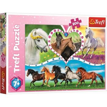 Trefl Трефл: Красиви коне 200 части пъзел (13248)