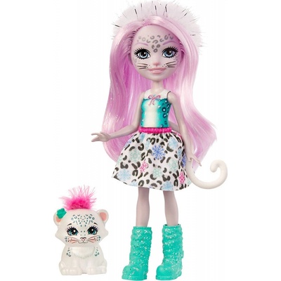 Mattel Enchantimals Snowy Valley Sybill Snow Leopard