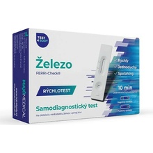 Maximedical rýchlotest Železo samodiagnostický test z krvi