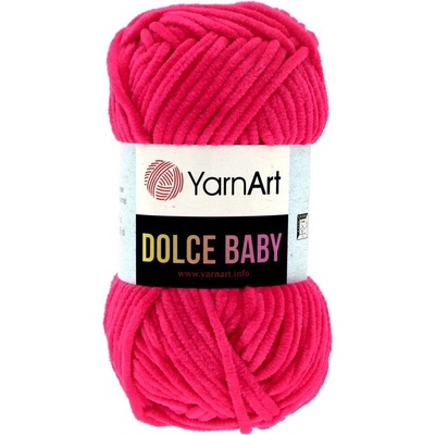 YarnArt Dolce Baby 759 tmavá ružová