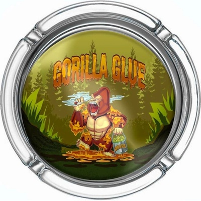 Best Buds Velký skleněný popelník Gorilla Glue