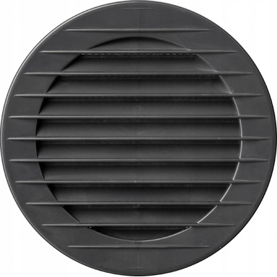 AirRoxy AOZc 120 mm s mřížkou grafit černá
