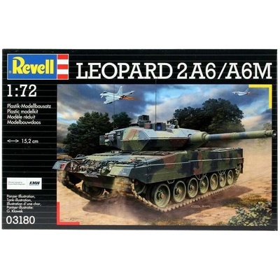 Revell Leopard 2A6/A6M Model Set tank 1:72