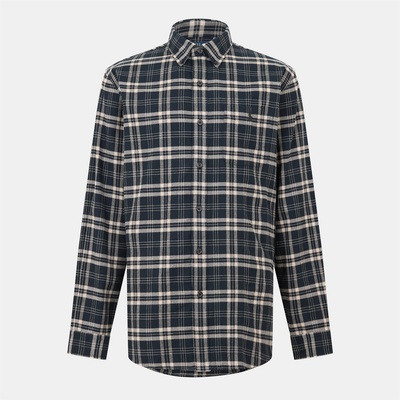 Ralph Lauren Риза с дълъг ръкав Polo Ralph Lauren Men's Brushed Check Flannel Long Sleeve Shirt - Polo Black