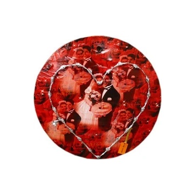 Triplex Sluníčko Srdce Sluníčko srdce ve zlatém slunci. TXF224