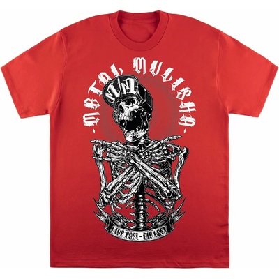 Metal mulisha мъжка тениска metal mulisha - remains ЧЕРВЕН - ЧЕРВЕН_mmtss1006.01