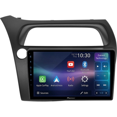 Pioneer SPH-PF97BT Honda Civic 8G
